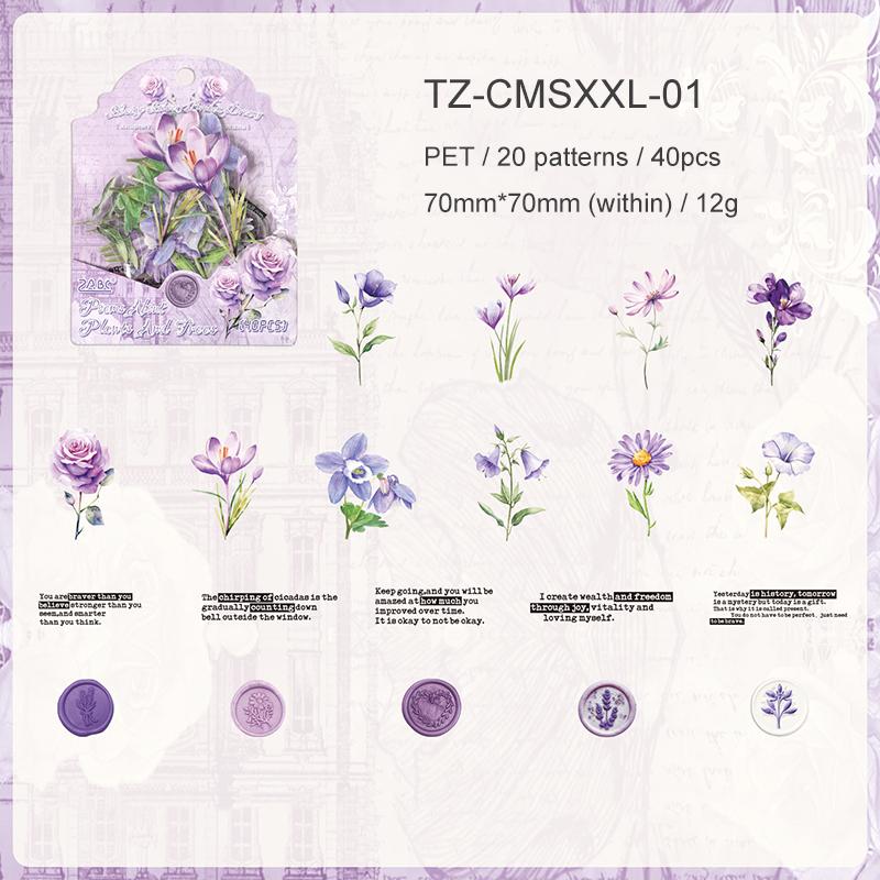 JIANWU Poems of Plant and Tree Series Vintage Flower Landscape Material Collage PET Tape Creative DIY Journal Stationery
JIANWU Poems of Plant and Tree Series Vintage Flower Landscape Material Collage PET Tape Creative DIY Journal Stationery