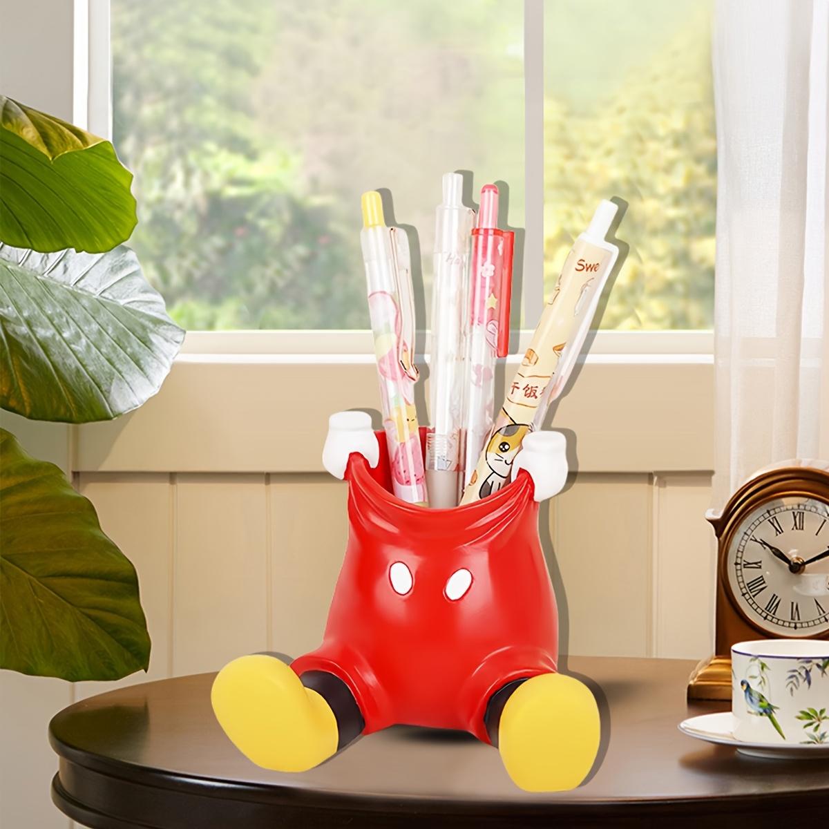 Disney Mickey Mouse Creative Pen Holder Cartoon Storage Bucket Color Matching Suitable for Desktop Practical and Fashionable
Disney Mickey Mouse Creative Pen Holder Cartoon Storage Bucket Color Matching Suitable for Desktop Practical and Fashionable
