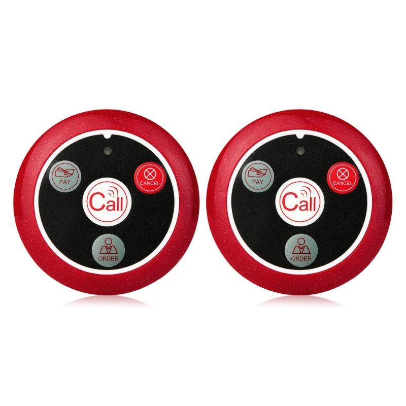 Caregivers Pager Wireless Calling Bell Alerts Button for Seniors/Elderly/Patients 1
Caregivers Pager Wireless Calling Bell Alerts Button for Seniors/Elderly/Patients 1