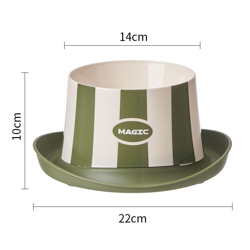 Interesting Hat Shapes Stainless Steel Prevent Ants Cat Bowl Elevated Neck Protector Dog Cat Feeding Watering Bowl Pet Feeder
Interesting Hat Shapes Stainless Steel Prevent Ants Cat Bowl Elevated Neck Protector Dog Cat Feeding Watering Bowl Pet Feeder
