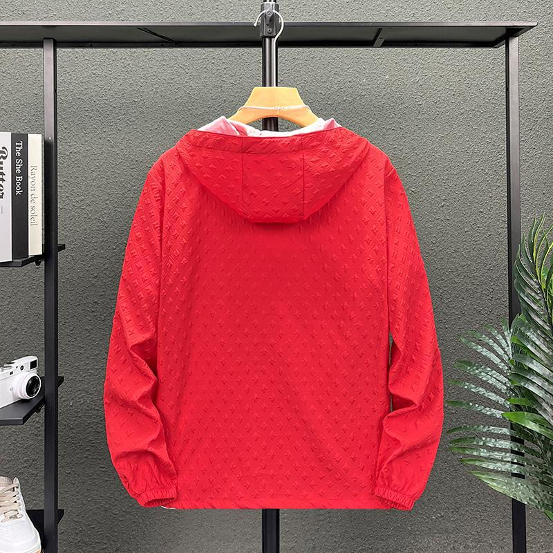 Мужской летний тонкий кардиган с защитой от УФ-лучей 2024 - Дышащая, модная куртка для улицы на весну и осень L: 105-120 lbs красный
Мужской летний тонкий кардиган с защитой от УФ-лучей 2024 - Дышащая, модная куртка для улицы на весну и осень L: 105-120 lbs красный