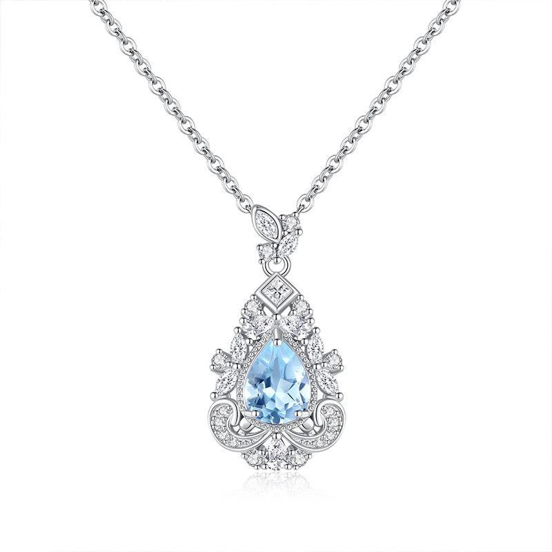 Natural colored treasure spar pendant s925 sterling silver court style necklace women s premium design clavicle chain 925 silver
Natural colored treasure spar pendant s925 sterling silver court style necklace women s premium design clavicle chain 925 silver
