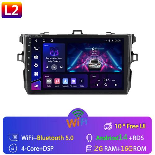 9 Android14Автомобильное стерео радио для Toyota Corolla E140/150 2007 2008 2009 2010 2011 2012 2013 Мультимедийный проигрыватель 2 Din DVD-динамик
9 Android14Автомобильное стерео радио для Toyota Corolla E140/150 2007 2008 2009 2010 2011 2012 2013 Мультимедийный проигрыватель 2 Din DVD-динамик