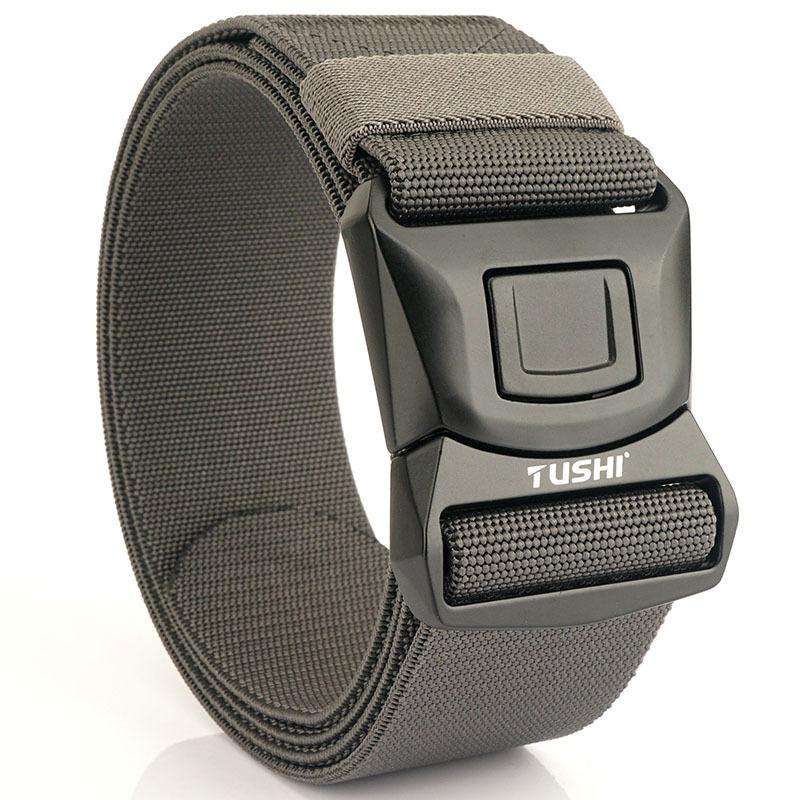 New Tactical Alloy Buckle Training Elastic Nylon Belt Outdoor Commuter Tooling Quick Release Belt 125cm
New Tactical Alloy Buckle Training Elastic Nylon Belt Outdoor Commuter Tooling Quick Release Belt 125cm