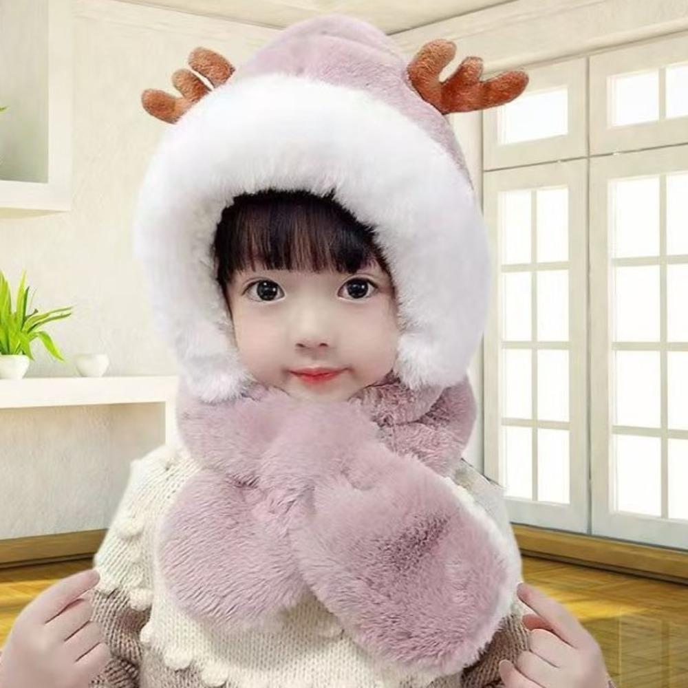 Cartoon Panda Baby Hats Scarf Set Thick Warm Kids Hooded Scarf Fashion Neck Ear Cap Winter сірий
Cartoon Panda Baby Hats Scarf Set Thick Warm Kids Hooded Scarf Fashion Neck Ear Cap Winter сірий