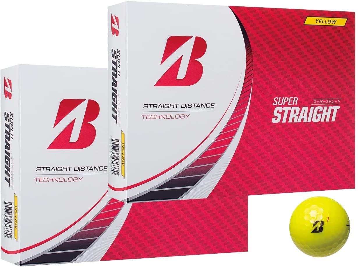Мяч для гольфа Bridgestone SUPER STRAIGHT 2023 модель с бонусом (Желтый_2 дюжина)
Мяч для гольфа Bridgestone SUPER STRAIGHT 2023 модель с бонусом (Желтый_2 дюжина)