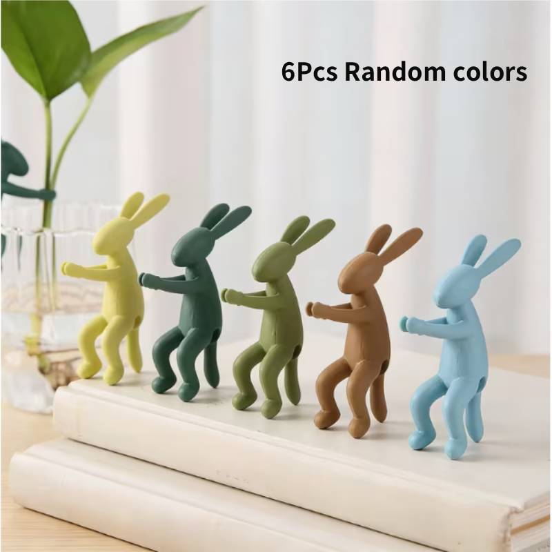 6pcs Cute Rabbit Plant Support Brackets For Hydroponic Durable Plastic Decorative Brackets Universal Gardening Accessories
6pcs Cute Rabbit Plant Support Brackets For Hydroponic Durable Plastic Decorative Brackets Universal Gardening Accessories