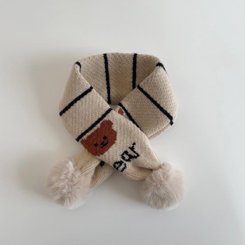 Korean Style Polka Dot Stripe Knitted Children s Scarf - Warm Anti-Cold Neck Warmer for Boys, Girls, and Babies
Korean Style Polka Dot Stripe Knitted Children s Scarf - Warm Anti-Cold Neck Warmer for Boys, Girls, and Babies