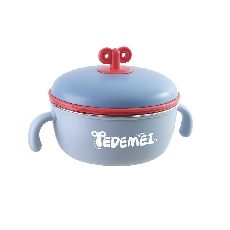 Toddler Food Bowl: Stainless Steel, Food-Grade, with Handle - Safe for Babies & Toddlers синій
Toddler Food Bowl: Stainless Steel, Food-Grade, with Handle - Safe for Babies & Toddlers синій