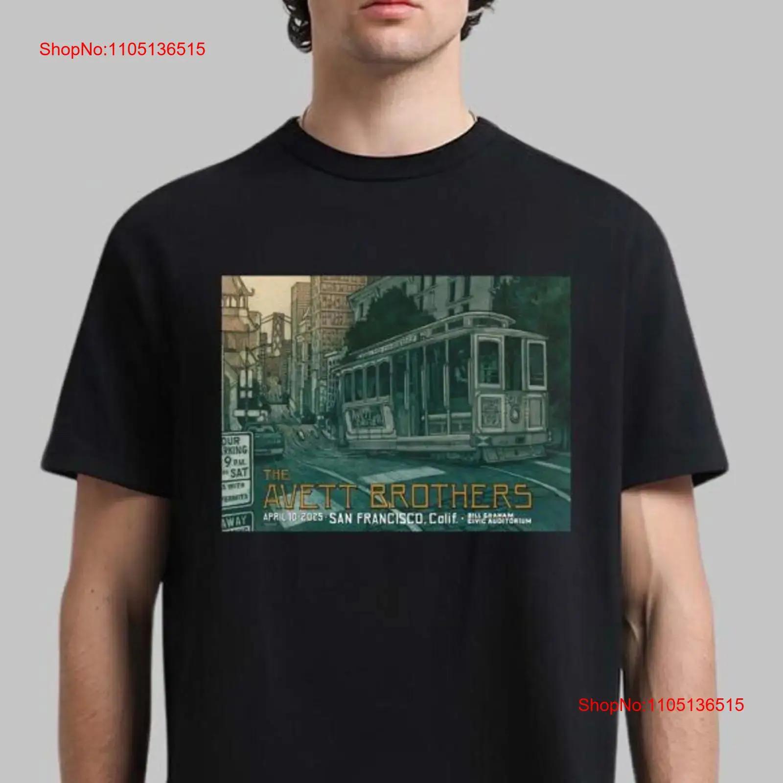 The Avett Brothers Poster For Show Tonight In San Francisco CA 2025 T Shirt vintage Washed Stretched designer clothes Versatile 5XL різнокольоровий
The Avett Brothers Poster For Show Tonight In San Francisco CA 2025 T Shirt vintage Washed Stretched designer clothes Versatile 5XL різнокольоровий