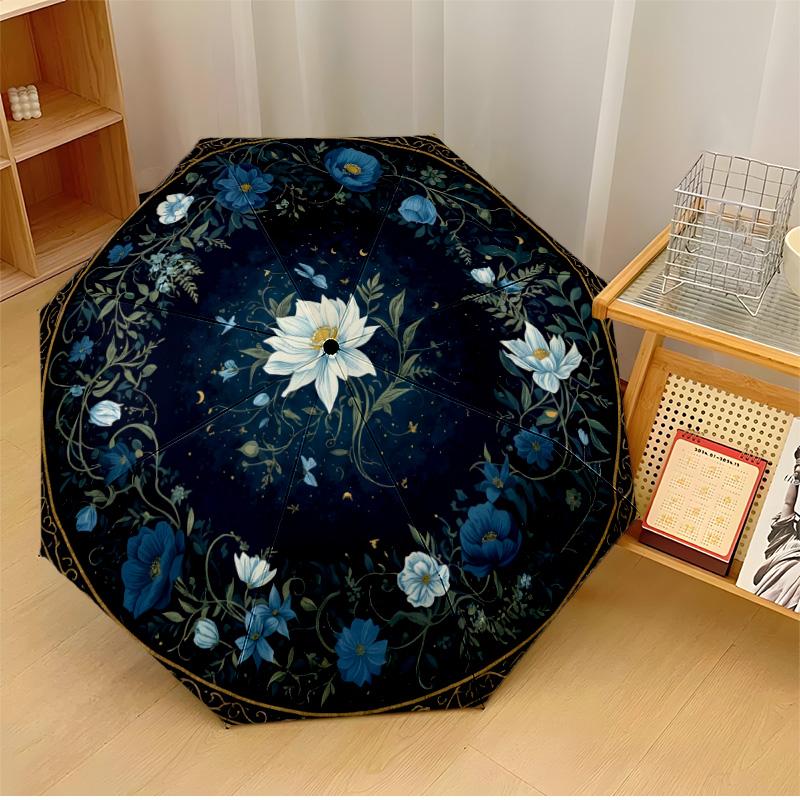 Elegant Butterfly Floral Design Theme Automatic Umbrella Compact 8-Rib Design Sturdy Construction Durable Everyday Carry Umbrella Stylish Accessory
Elegant Butterfly Floral Design Theme Automatic Umbrella Compact 8-Rib Design Sturdy Construction Durable Everyday Carry Umbrella Stylish Accessory