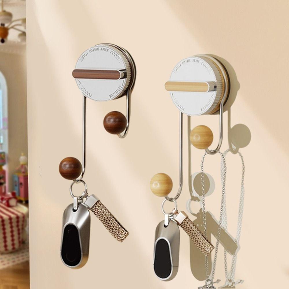 Wall Mounted Vacuum Double Hooks Powerful Shower Hooks Practical Wall Hanger for Home Style A
Wall Mounted Vacuum Double Hooks Powerful Shower Hooks Practical Wall Hanger for Home Style A