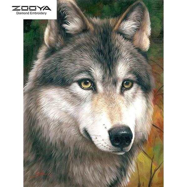 ZOOYA 3D Алмазная вышивка Картина Вышивка крестом Круглый горный хрусталь Картина Животное Волк
ZOOYA 3D Алмазная вышивка Картина Вышивка крестом Круглый горный хрусталь Картина Животное Волк