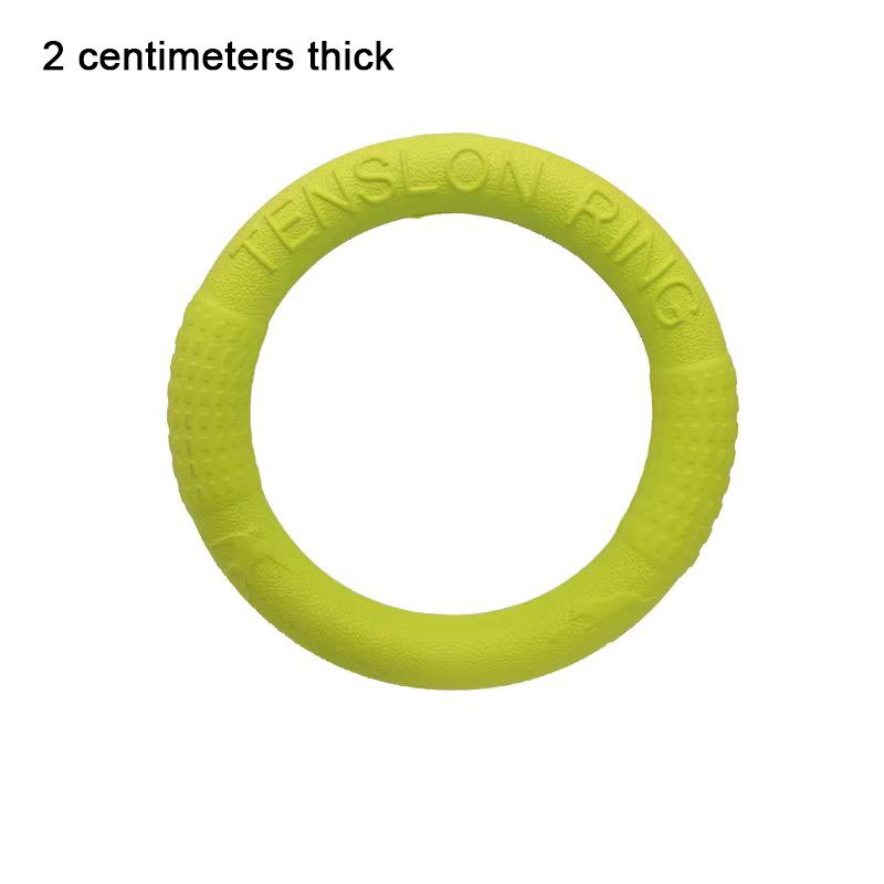 Dog Toy Training Ring Puller Puppy Flying Disk Chewing Toys Outdoor Interactive Toy Dog Game Playing Supplies Resistant for Dogs
Dog Toy Training Ring Puller Puppy Flying Disk Chewing Toys Outdoor Interactive Toy Dog Game Playing Supplies Resistant for Dogs