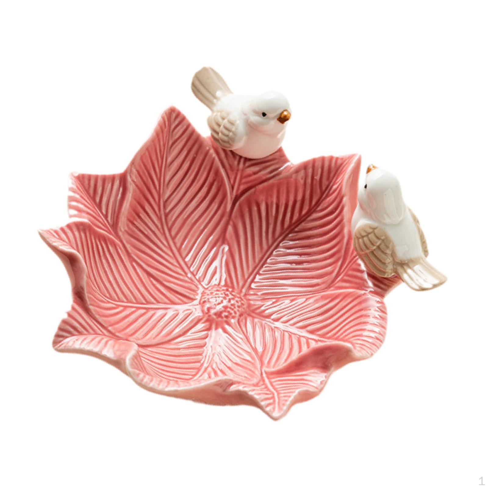 Керамічна підставка для прикрас у формі квітки для каблучок, тарілка для закусок, глянцева глазурована, 14,5 X 4,5 см, тримач рожевий
Керамічна підставка для прикрас у формі квітки для каблучок, тарілка для закусок, глянцева глазурована, 14,5 X 4,5 см, тримач рожевий