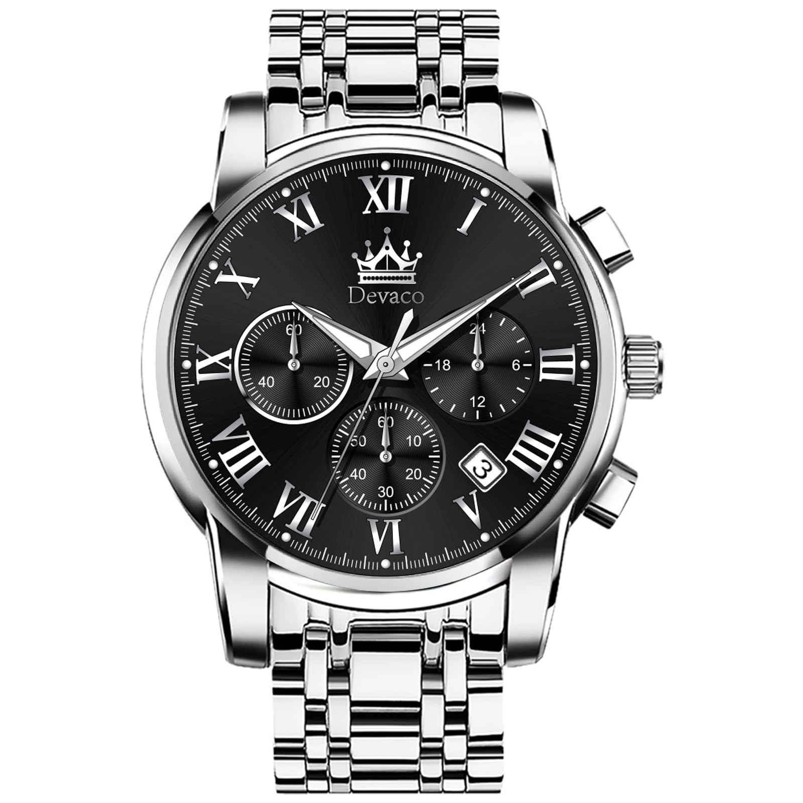 Men s wristwatch, business watch, brand name, metal band, stainless steel band, analog display, stylish, casual watch for men
Men s wristwatch, business watch, brand name, metal band, stainless steel band, analog display, stylish, casual watch for men