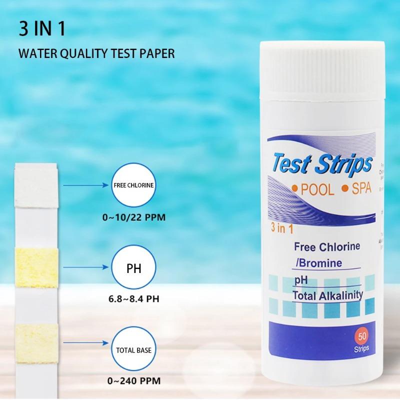 50pcs Water Test PH Strips Multipurpose Water Tester Paper High Precision Easy Detection Aquarium Pool Accessories water tester
50pcs Water Test PH Strips Multipurpose Water Tester Paper High Precision Easy Detection Aquarium Pool Accessories water tester