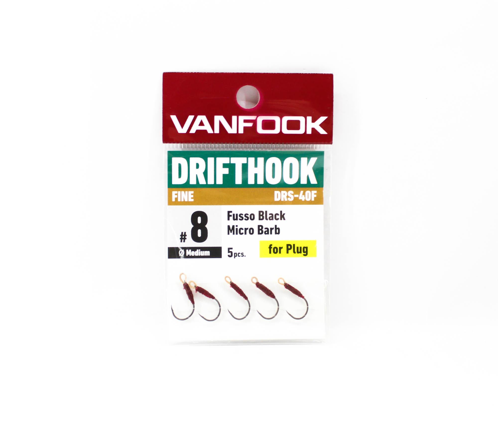 Vanfook DRS-40F Drifthook Тонкая проволока Микробородка Размер 8 (8682)
Vanfook DRS-40F Drifthook Тонкая проволока Микробородка Размер 8 (8682)