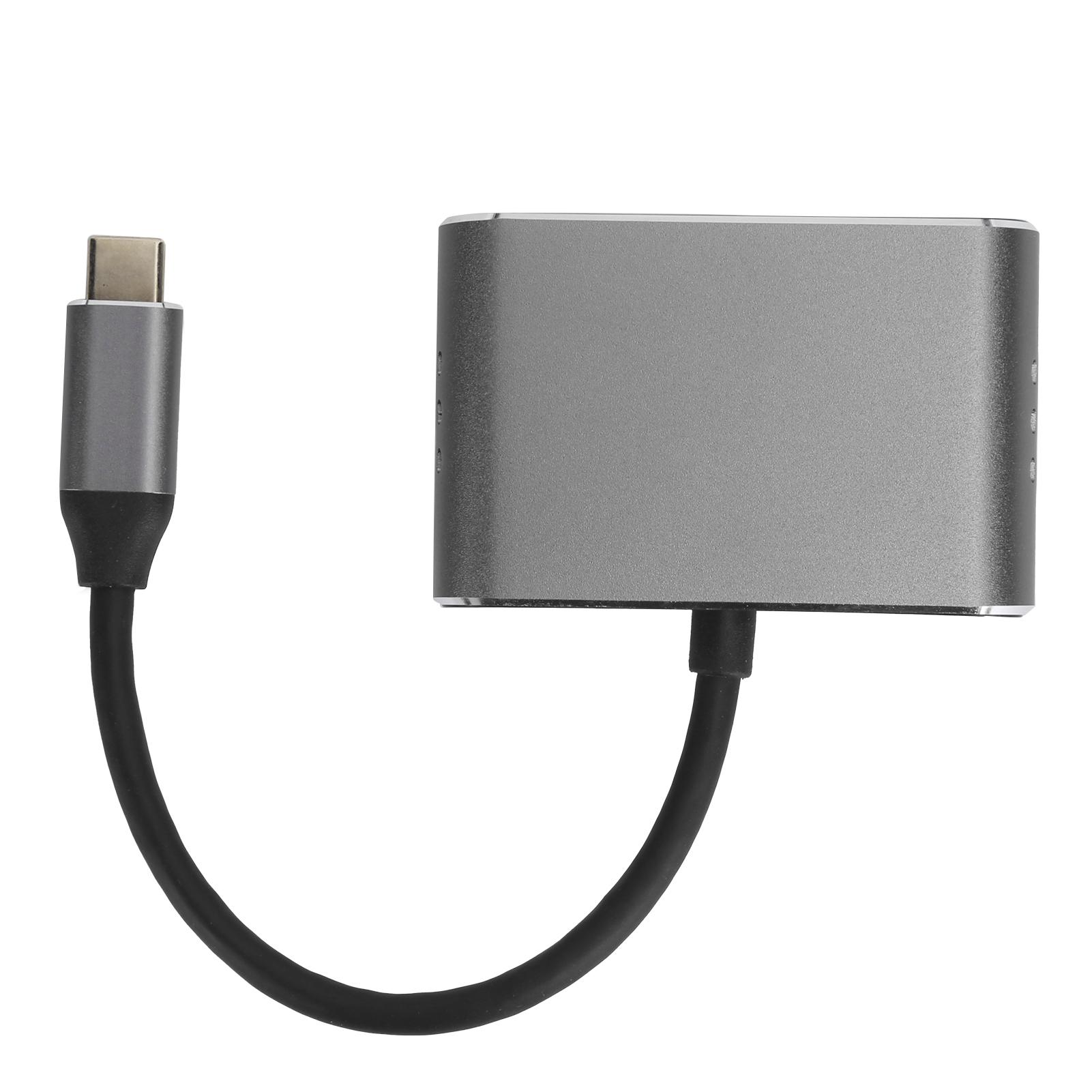 Док-станция 5 в 1 TypeC на HDMI VGA USB3.0 PD зарядка 3,5 мм или концентратор для ноутбука
Док-станция 5 в 1 TypeC на HDMI VGA USB3.0 PD зарядка 3,5 мм или концентратор для ноутбука