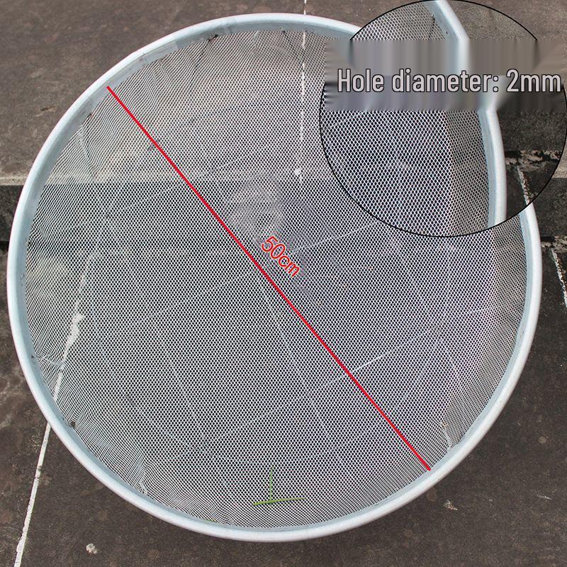 Large Agricultural Sand Rice Sieve Mesh Screen Tool
Large Agricultural Sand Rice Sieve Mesh Screen Tool