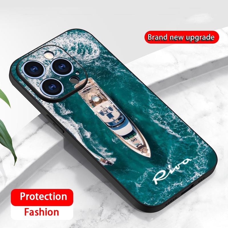 Fashion riva yacht pattern design ins Phone Case For iPhone 17 16 16e 15 14 13 12 Plus Mini Pro Max Soft black Shockproof Cover iPhone 15 Plus
Fashion riva yacht pattern design ins Phone Case For iPhone 17 16 16e 15 14 13 12 Plus Mini Pro Max Soft black Shockproof Cover iPhone 15 Plus