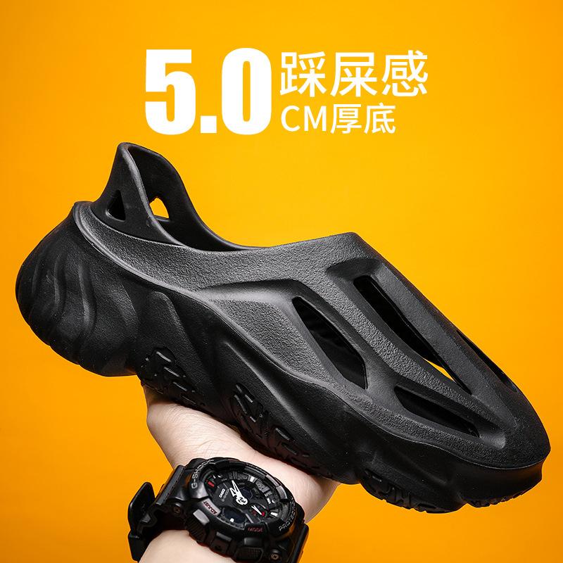 2025 new men s sandals casual garden shoes men s outdoor slippers breathable hole shoes men s thick-soled beach men 39 чорний
2025 new men s sandals casual garden shoes men s outdoor slippers breathable hole shoes men s thick-soled beach men 39 чорний