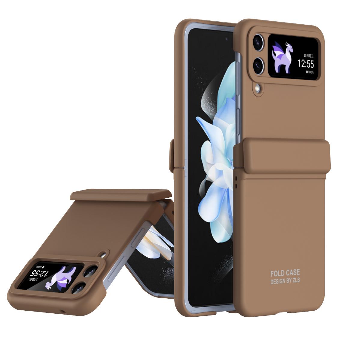 For Samsung Galaxy Z Flip3 5G Case Hard PC Shockproof Hinge Protection Phone Cover Brown
For Samsung Galaxy Z Flip3 5G Case Hard PC Shockproof Hinge Protection Phone Cover Brown