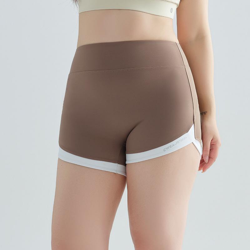 Женские спортивные шорты с высокой талией, цветным блоком и эффектом «персиковых ягодиц» для лета, йоги и бега L какао
Женские спортивные шорты с высокой талией, цветным блоком и эффектом «персиковых ягодиц» для лета, йоги и бега L какао