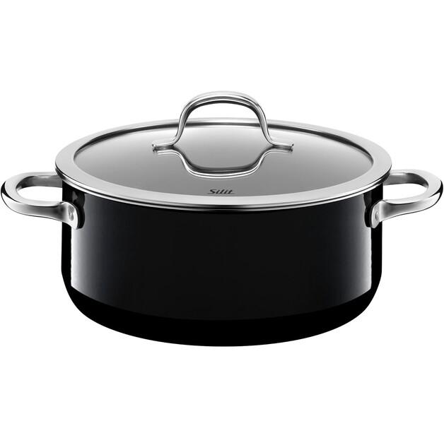 Кастрюля WMF Silit Passion 24см черная 4,4л (21.0129.7123)
Кастрюля WMF Silit Passion 24см черная 4,4л (21.0129.7123)