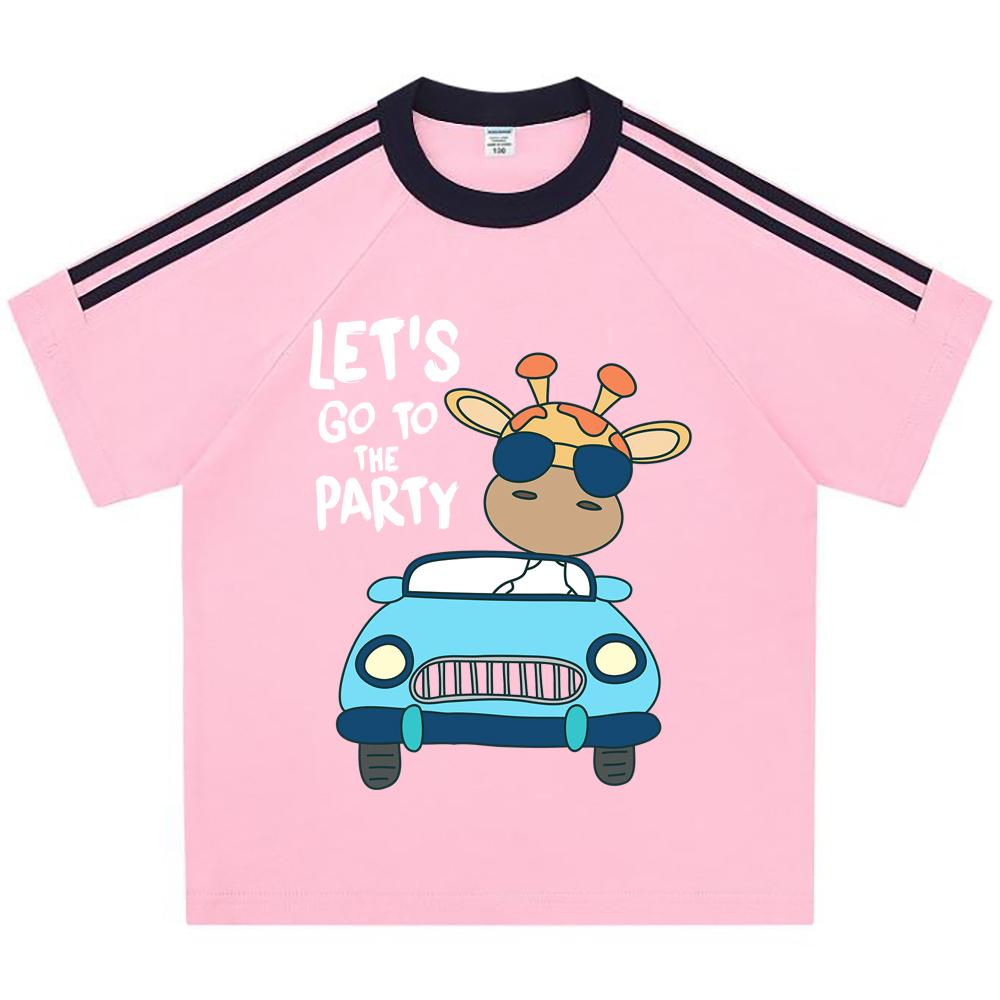 Kids 100% Cotton T-shirts Boys And Girls 200 GSM Cotton Tees let s go to the party Cartoon Print Child Tshirts 150 білий
Kids 100% Cotton T-shirts Boys And Girls 200 GSM Cotton Tees let s go to the party Cartoon Print Child Tshirts 150 білий