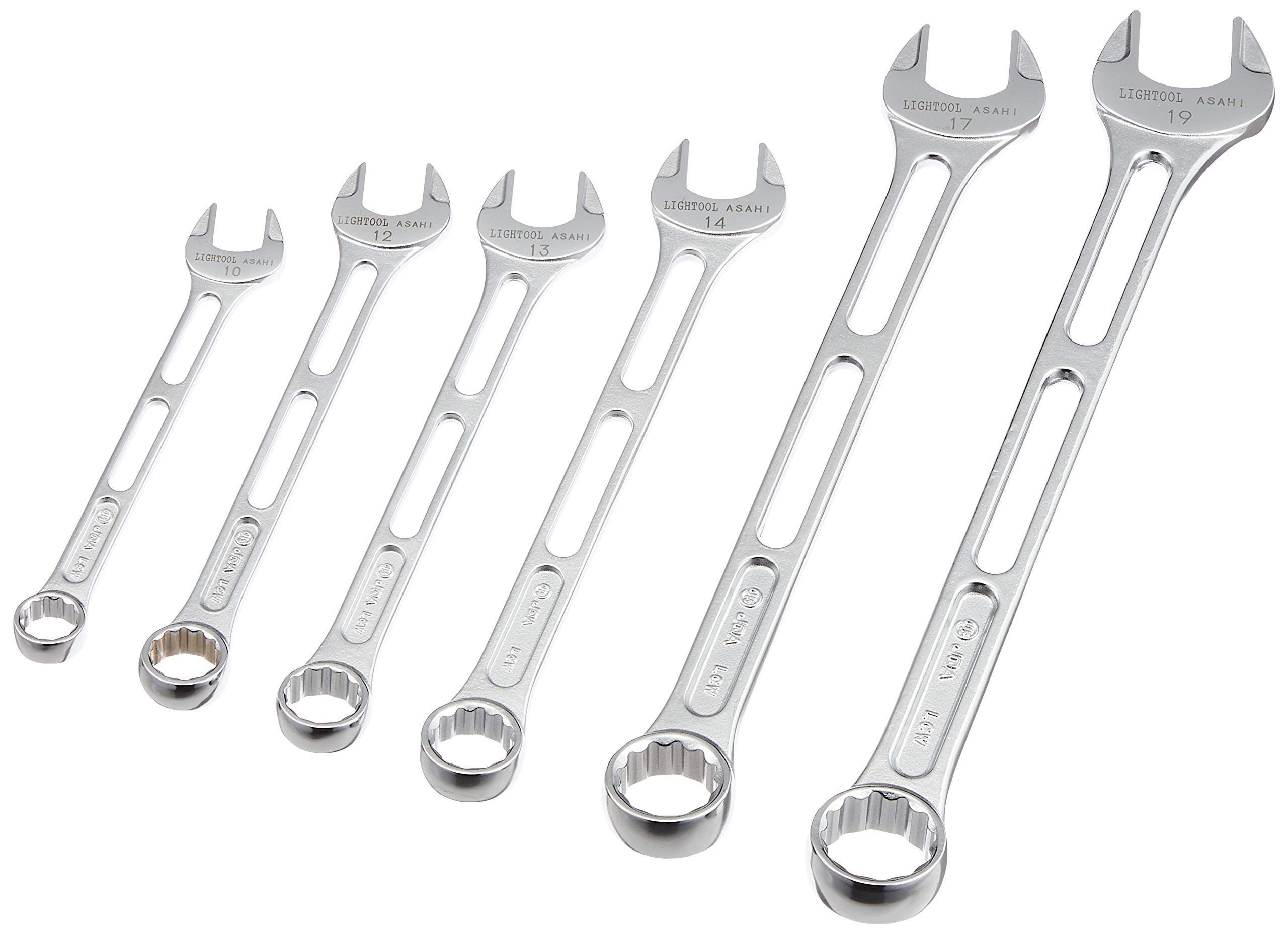 TRUSCO Asahi Metal Industry ASH Light Tool Combination Wrench Set (6-piece set) LEWS6
TRUSCO Asahi Metal Industry ASH Light Tool Combination Wrench Set (6-piece set) LEWS6