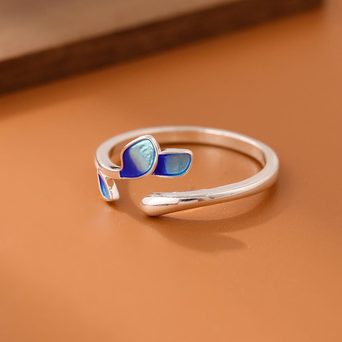 New Fashion Enamel Branch Epoxy 925 Sterling Silver Jewelry Ancient Style Art Burning Blue Flowers Opening Rings R309 серебряный
New Fashion Enamel Branch Epoxy 925 Sterling Silver Jewelry Ancient Style Art Burning Blue Flowers Opening Rings R309 серебряный