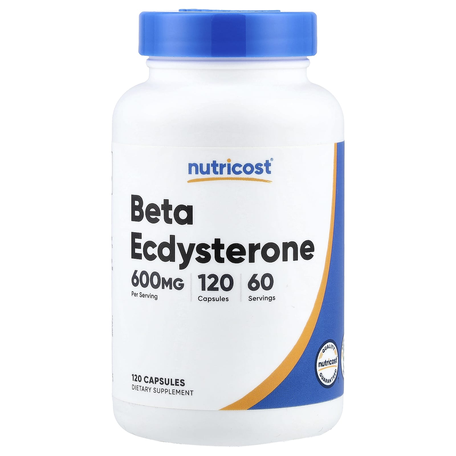 Nutricost, Beta Ecdysterone, 120 Capsules (300mg per capsule)
Nutricost, Beta Ecdysterone, 120 Capsules (300mg per capsule)