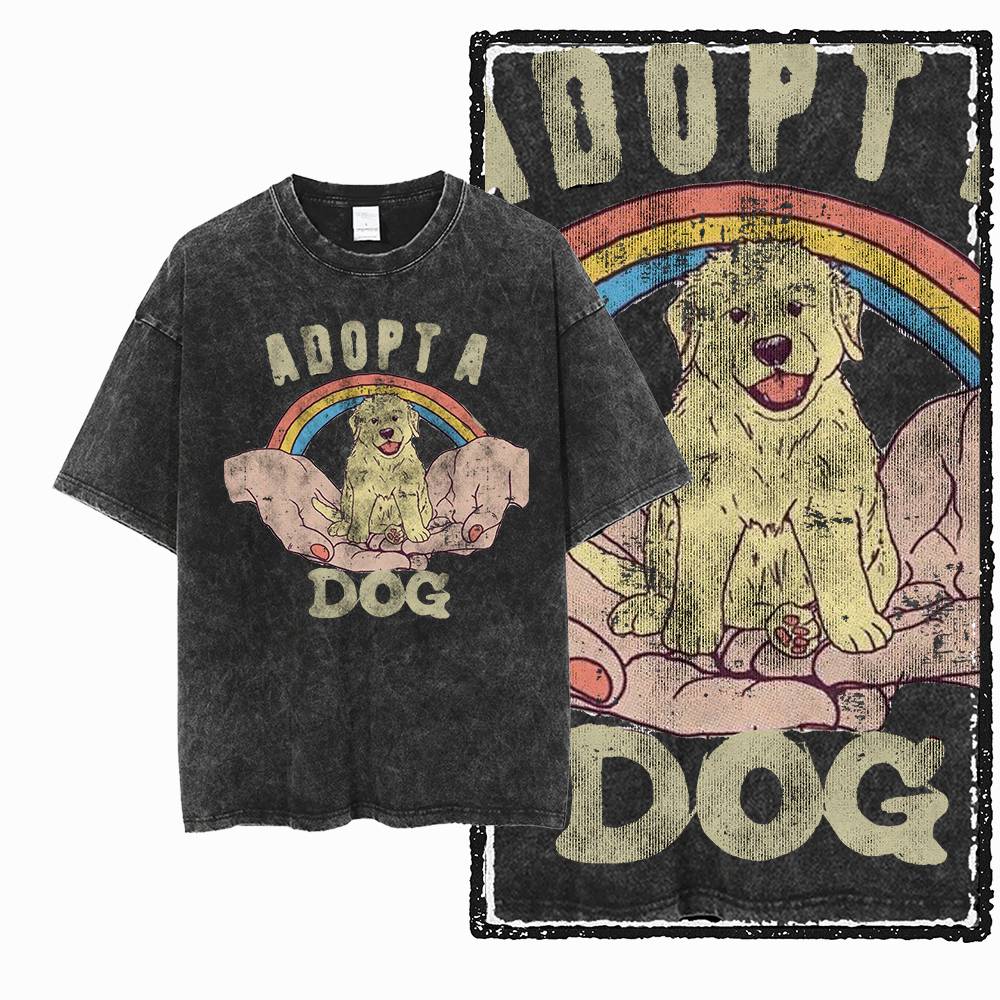 G Acid Washed Black Streetwear Cotton Dog Printed Unisexs Tshirt Big Size Cool Vintage Oneck Unisexs Tee Tshirt S
G Acid Washed Black Streetwear Cotton Dog Printed Unisexs Tshirt Big Size Cool Vintage Oneck Unisexs Tee Tshirt S