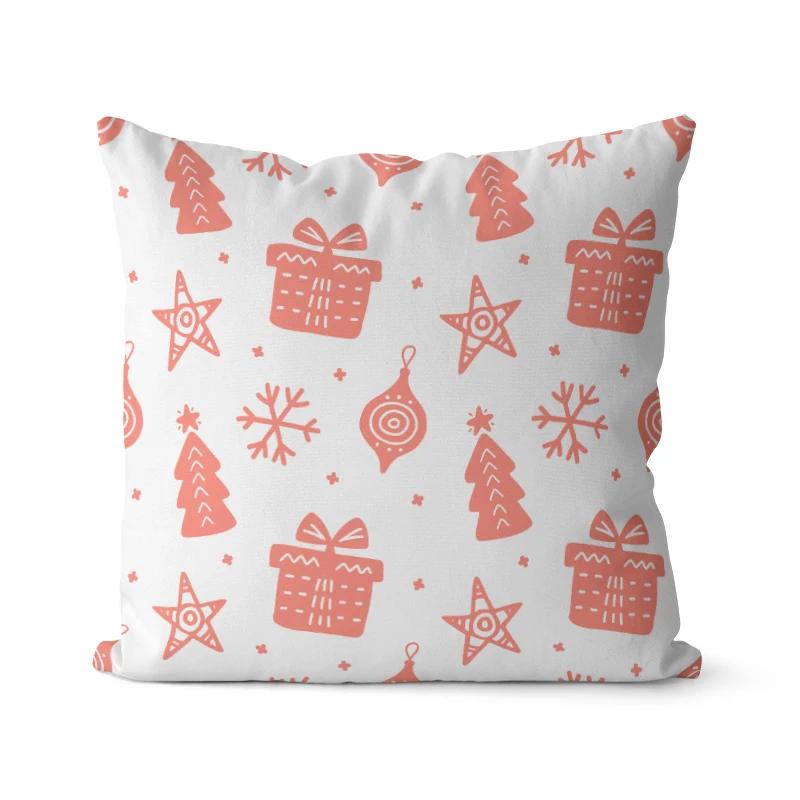 Cartoon Illustration Christmas Pillow Cover Home Atmosphere Decoration Single-sided Printed Sofa Cushion Cover 30x30cm білий
Cartoon Illustration Christmas Pillow Cover Home Atmosphere Decoration Single-sided Printed Sofa Cushion Cover 30x30cm білий