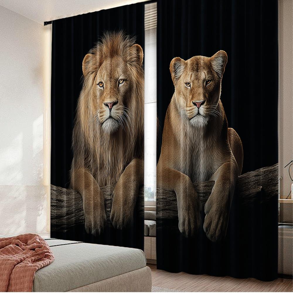 Set Of 2 Flat Printing Curtains Digital Printed Polyester Drapes Seasonal Party Holiday Decor Festive Portraits Curtain W100*H70(CM)-Grommet top&1PCS
Set Of 2 Flat Printing Curtains Digital Printed Polyester Drapes Seasonal Party Holiday Decor Festive Portraits Curtain W100*H70(CM)-Grommet top&1PCS