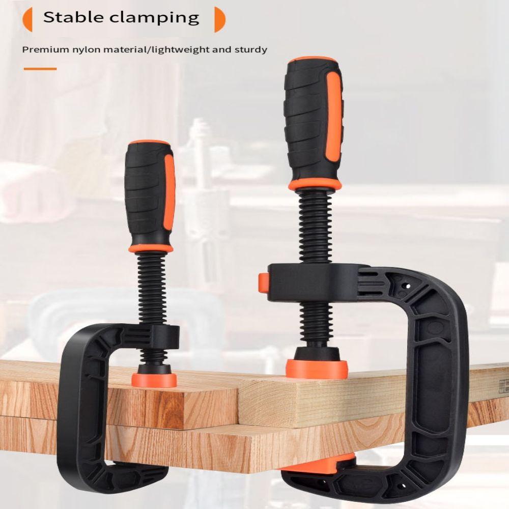 Powerful Clamping Force Woodworking Clamp Lightweight Design Spring Clamps Metal Workshops 2inch
Powerful Clamping Force Woodworking Clamp Lightweight Design Spring Clamps Metal Workshops 2inch