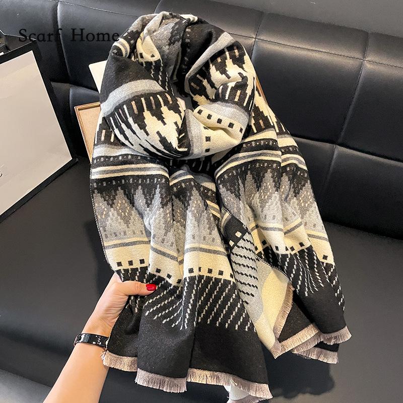 Высококачественные роскошные кашемировые шарфы, утолщенный теплый шейный шарф для женщин
Высококачественные роскошные кашемировые шарфы, утолщенный теплый шейный шарф для женщин