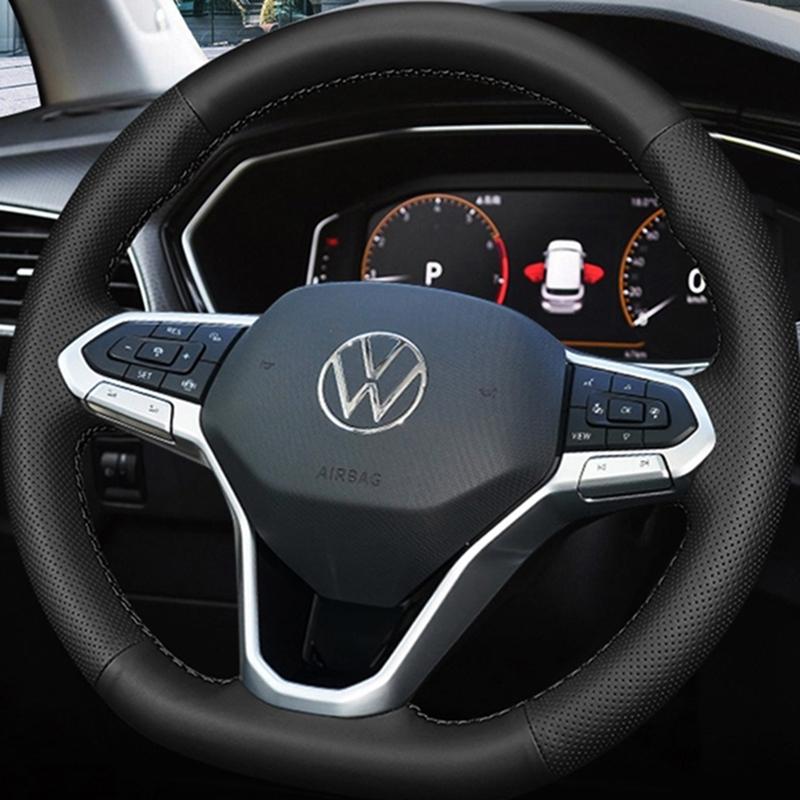 Ручне шиття Покришка на кермо автомобіля зі штучної шкіри Для Volkswagen VW Golf 7 6 MK7 MK6 MK5 NK4 NK3 MK2 Polo Passat B8 Tiguan Light Blue Thread
Ручне шиття Покришка на кермо автомобіля зі штучної шкіри Для Volkswagen VW Golf 7 6 MK7 MK6 MK5 NK4 NK3 MK2 Polo Passat B8 Tiguan Light Blue Thread