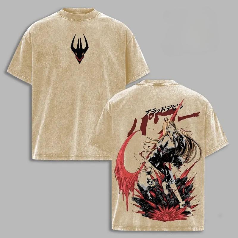 Anime Chainsaw Man Power Graphic T Shirt Men Women Washed Cotton Tshirts Vintage Casual Clothing Harajuku Male Oversized T-shirt S коричневый
Anime Chainsaw Man Power Graphic T Shirt Men Women Washed Cotton Tshirts Vintage Casual Clothing Harajuku Male Oversized T-shirt S коричневый