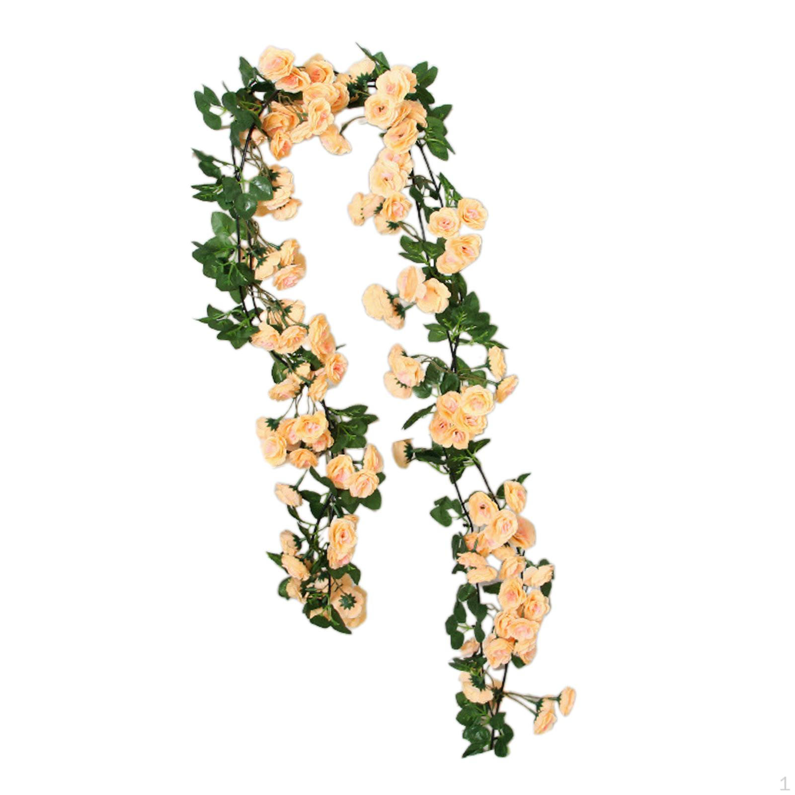 Artificial Rose Vine Decor for Home Enhancement
Artificial Rose Vine Decor for Home Enhancement