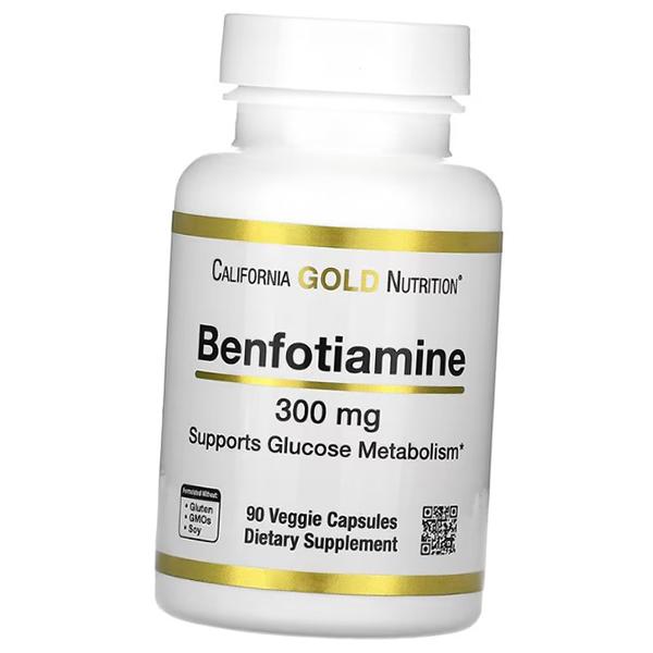 Benfotiamine with Leucine, Benfotiamine 300, California Gold Nutrition 90vegcaps (72427014) 90vcaps
Benfotiamine with Leucine, Benfotiamine 300, California Gold Nutrition 90vegcaps (72427014) 90vcaps