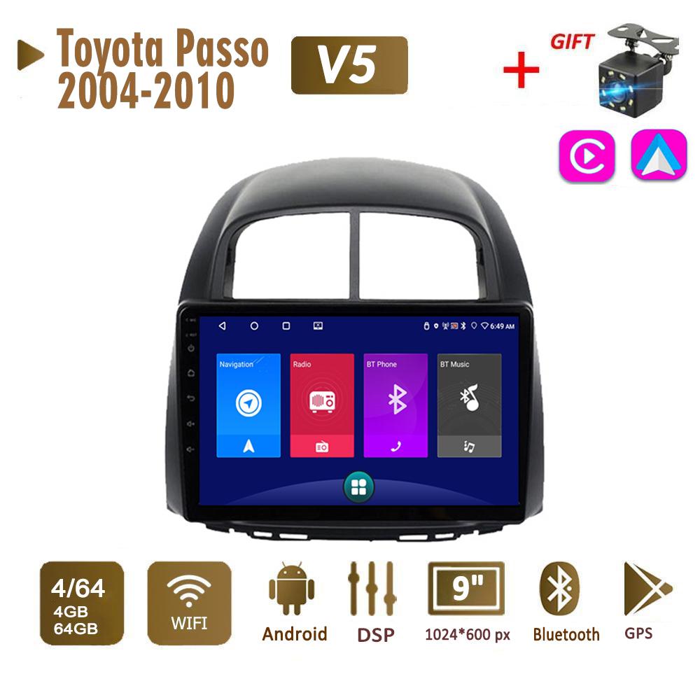 Автомобильная магнитола Android стерео для Toyota Passo 2004-2010 Boon Sirion Subaru 2 Din мультимедиа Carplay навигация Авторадио GPS WIFI головное устройство 4 + 64 ГБ 1+16GB
Автомобильная магнитола Android стерео для Toyota Passo 2004-2010 Boon Sirion Subaru 2 Din мультимедиа Carplay навигация Авторадио GPS WIFI головное устройство 4 + 64 ГБ 1+16GB