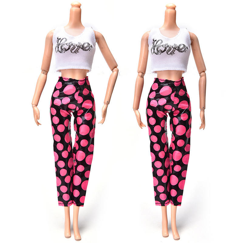 2 шт / комплект Мода Ручной работы Белый жилет Роза и Черные брюки для кукол
2 шт / комплект Мода Ручной работы Белый жилет Роза и Черные брюки для кукол