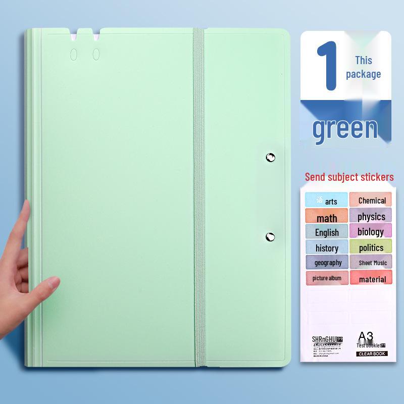 A3 Large Capacity Test Paper Folder & Organizer with Subject Tabs
A3 Large Capacity Test Paper Folder & Organizer with Subject Tabs