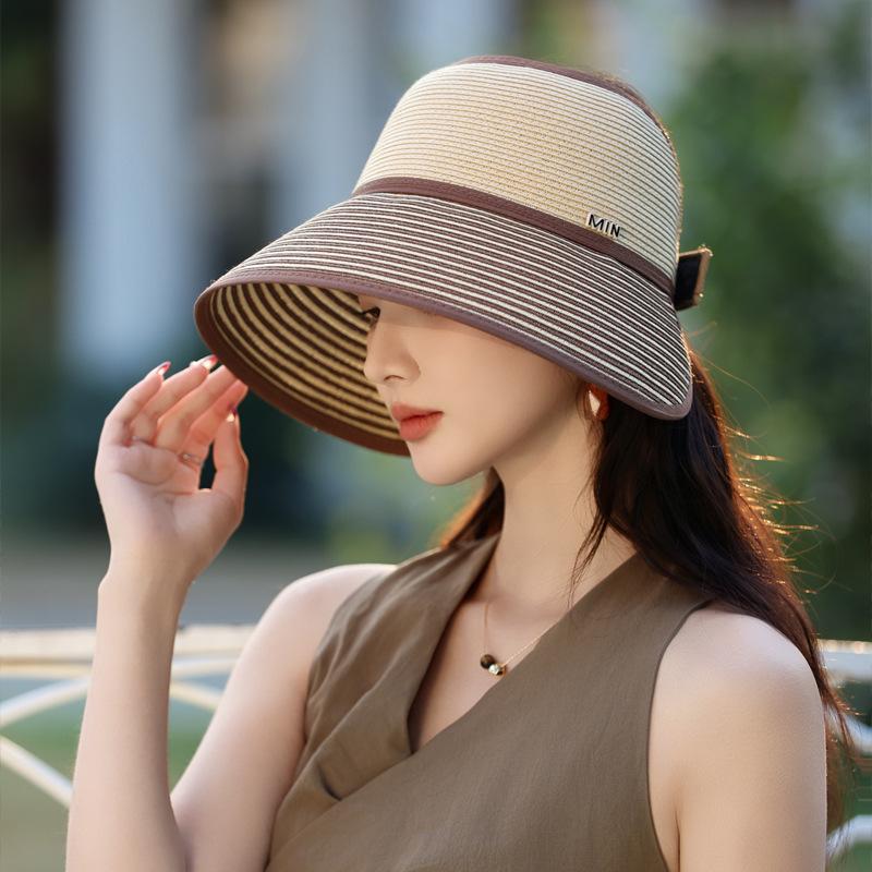 Летняя новая шляпа женская соломенная шляпа от солнца высококачественная рафия с большими полями дышащая шляпа от солнца One Size
Летняя новая шляпа женская соломенная шляпа от солнца высококачественная рафия с большими полями дышащая шляпа от солнца One Size