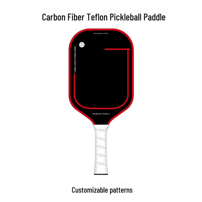 Тканевый узор Матовая клюшка для пиклбола из углеродного волокна
Тканевый узор Матовая клюшка для пиклбола из углеродного волокна