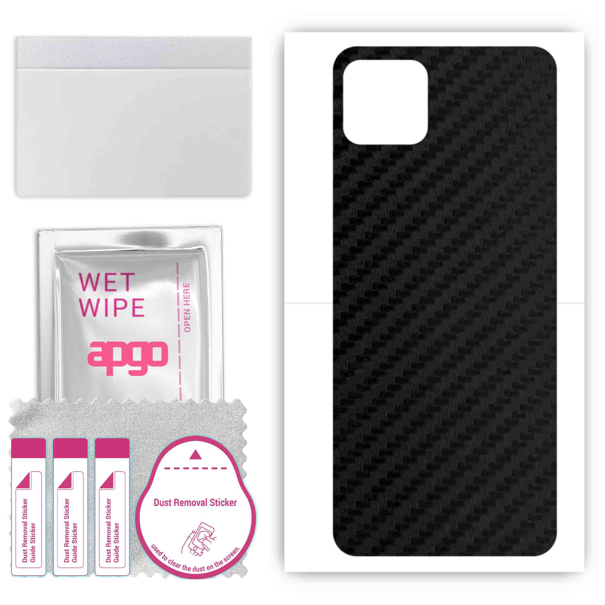 apgo Protective Skin Sticker for the back compatible with Oppo A72 5G, Wrap Film, Foil, Vinyl - Pattern Carbon Black
apgo Protective Skin Sticker for the back compatible with Oppo A72 5G, Wrap Film, Foil, Vinyl - Pattern Carbon Black