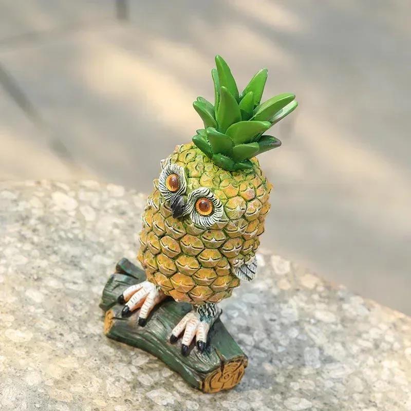 Home Decoration Creative Gifts Cute Owl Shape Pineapple Resin Ornaments Pastoral Art Garden Courtyard Desk Crafts Figurines 1
Home Decoration Creative Gifts Cute Owl Shape Pineapple Resin Ornaments Pastoral Art Garden Courtyard Desk Crafts Figurines 1