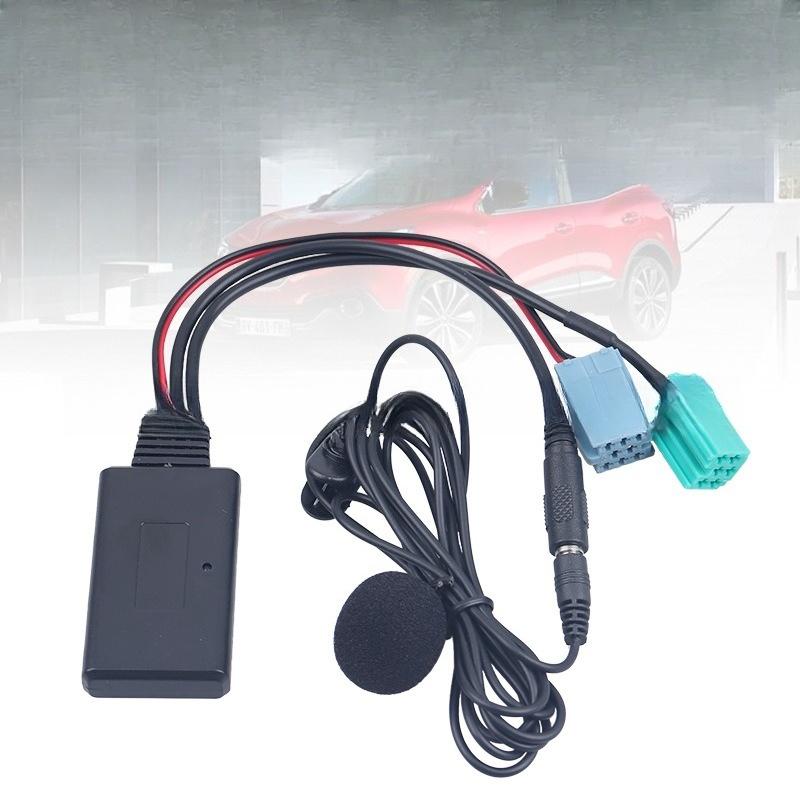 For Renault Megane 2 Updatelist Radio 8-pin+10-pin Car Bluetooth 5.0 Aux Cable Microphone Handsfree Mobile Phone Calling Adapter
For Renault Megane 2 Updatelist Radio 8-pin+10-pin Car Bluetooth 5.0 Aux Cable Microphone Handsfree Mobile Phone Calling Adapter